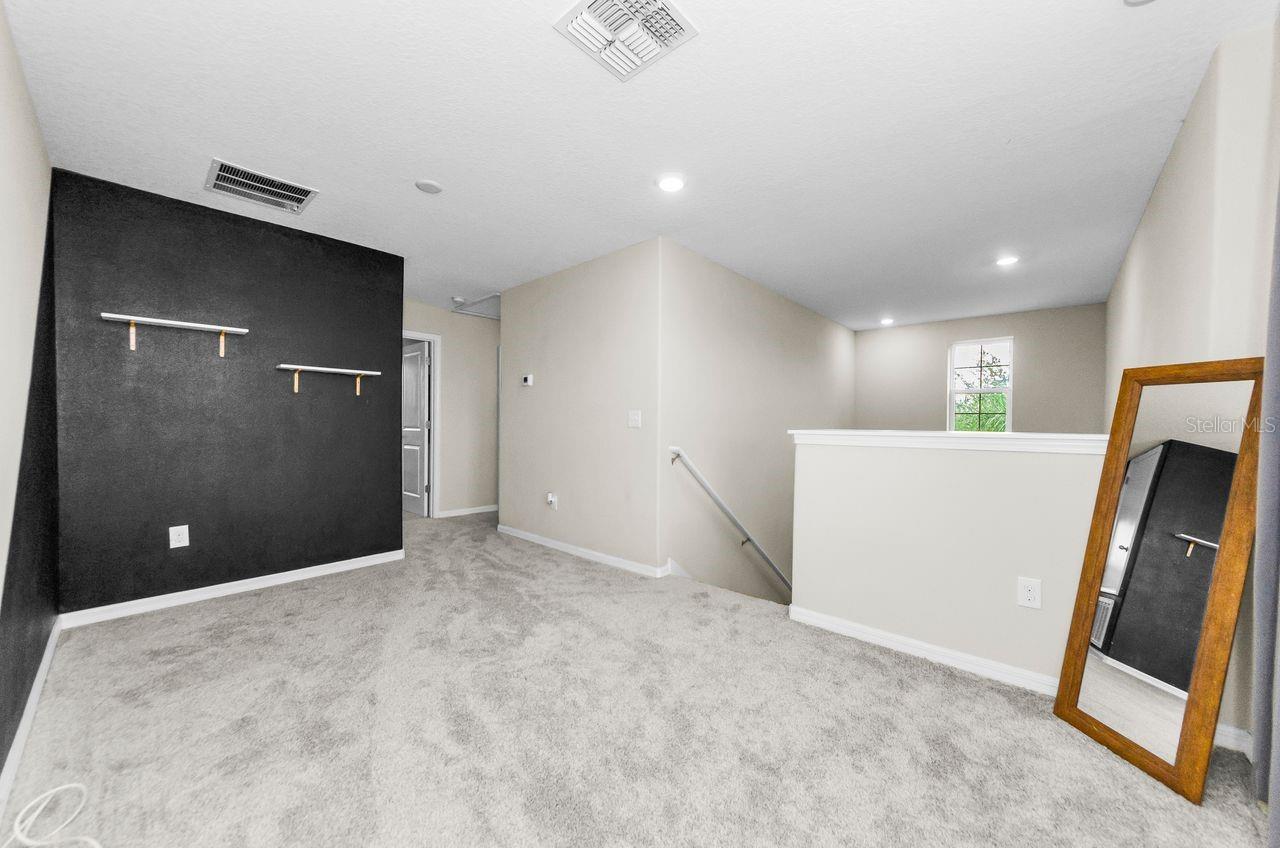 flex space could be an office or play area