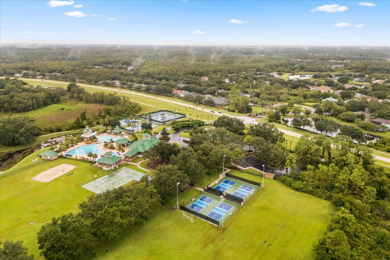 Pickleball courts