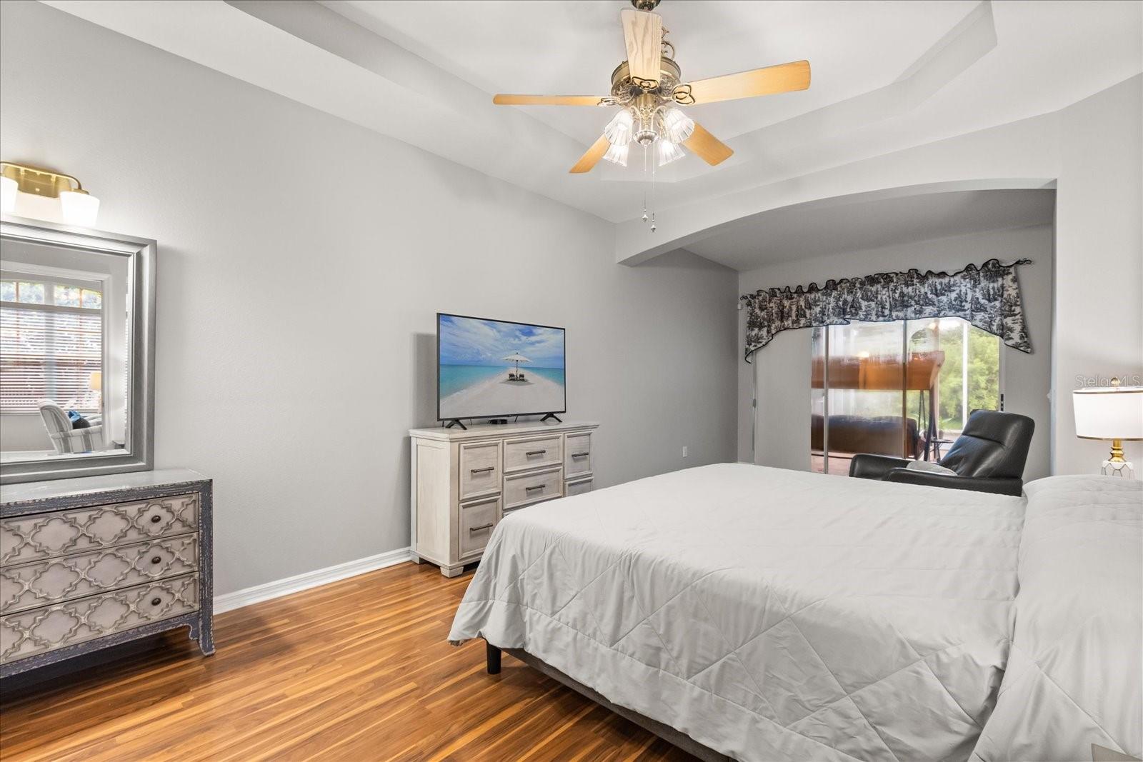 Master suite with space for office or exercise room