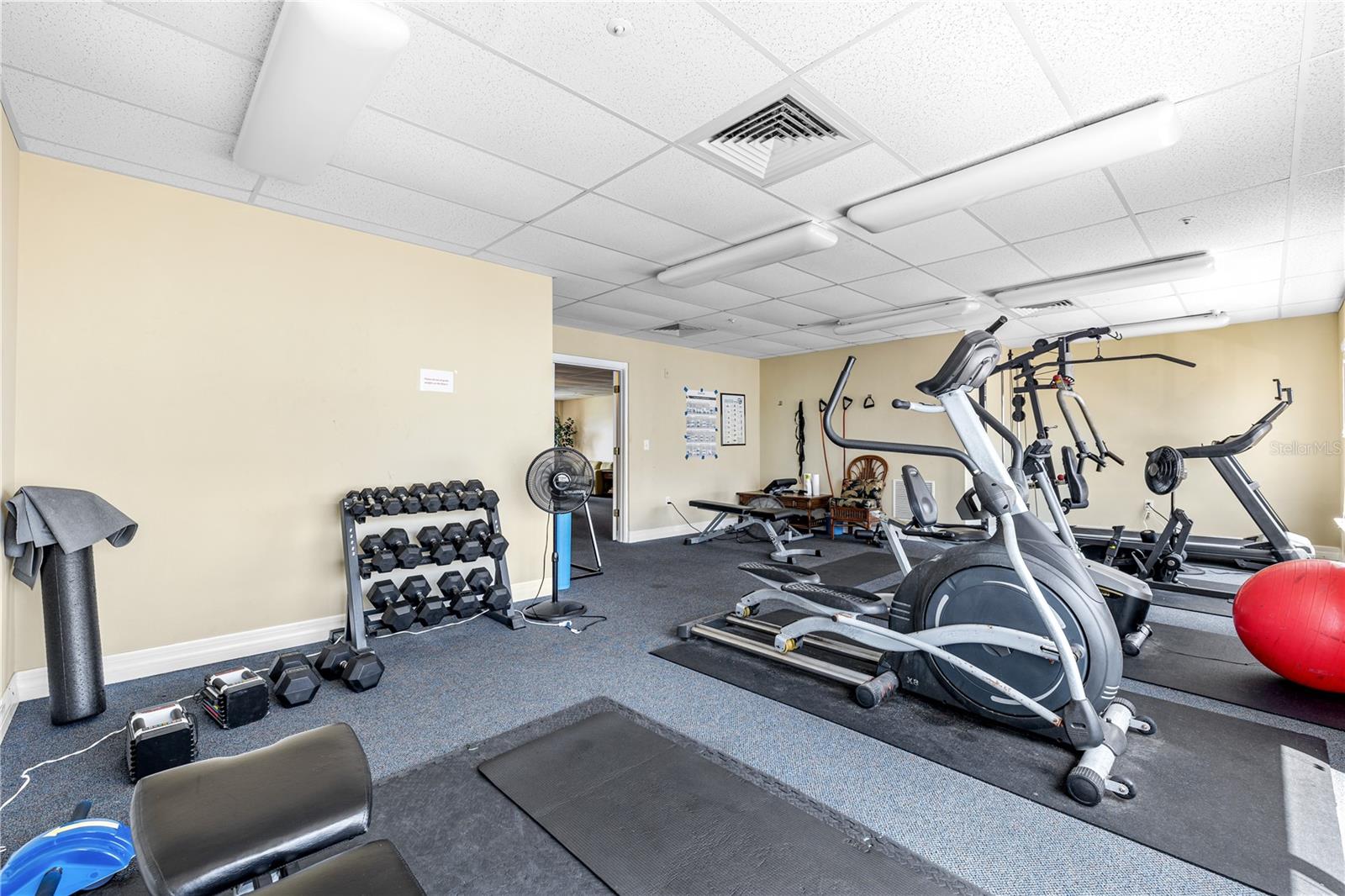 Large variety of equipment available for both owners and guests