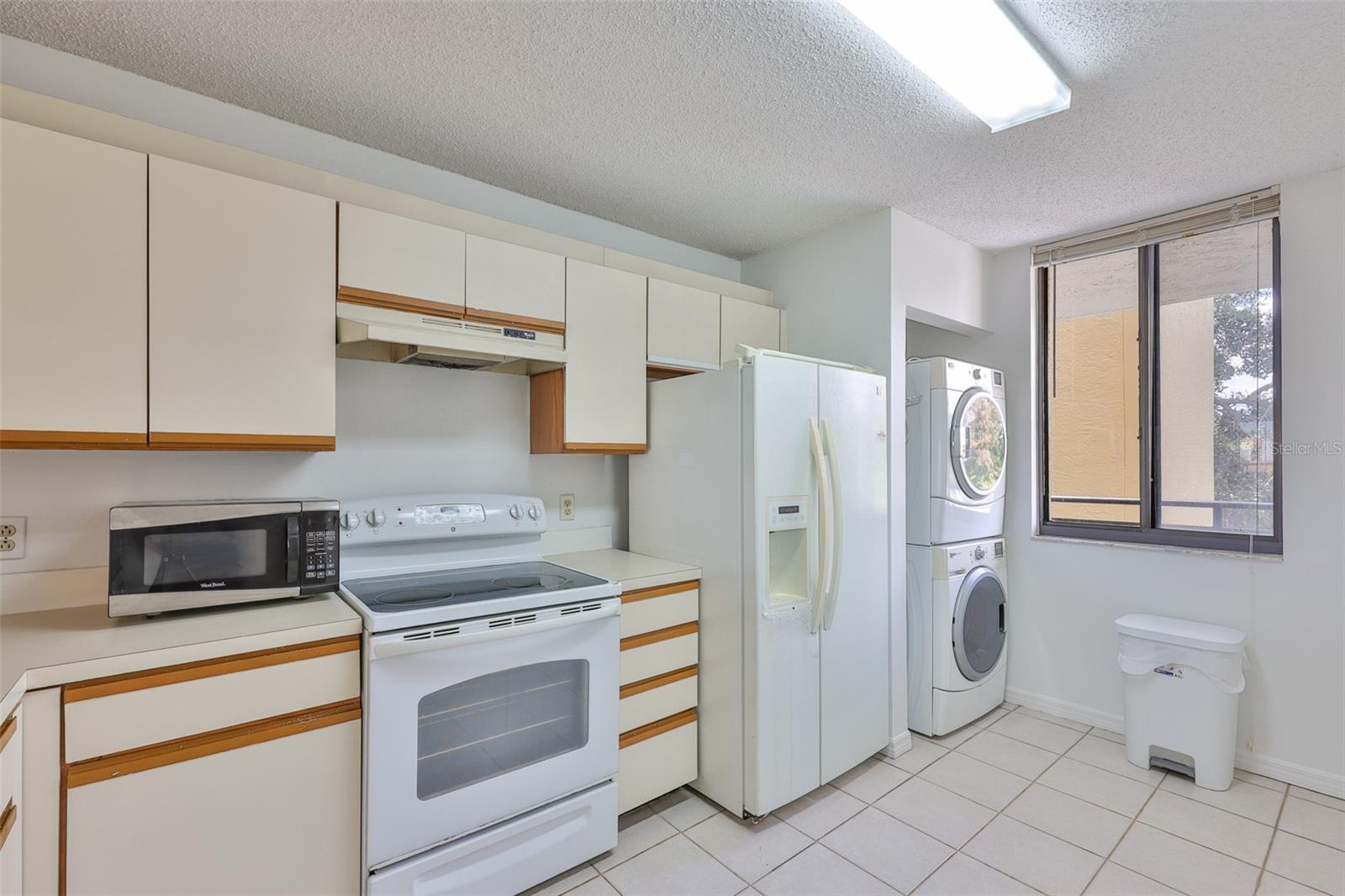 Kitchen with Washer and Dryer