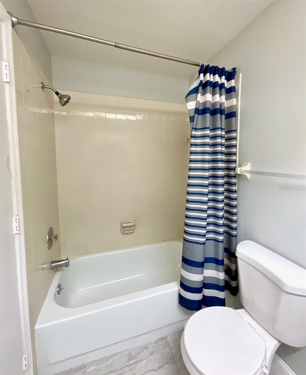 22-Guest bathroom tub and shower combo
