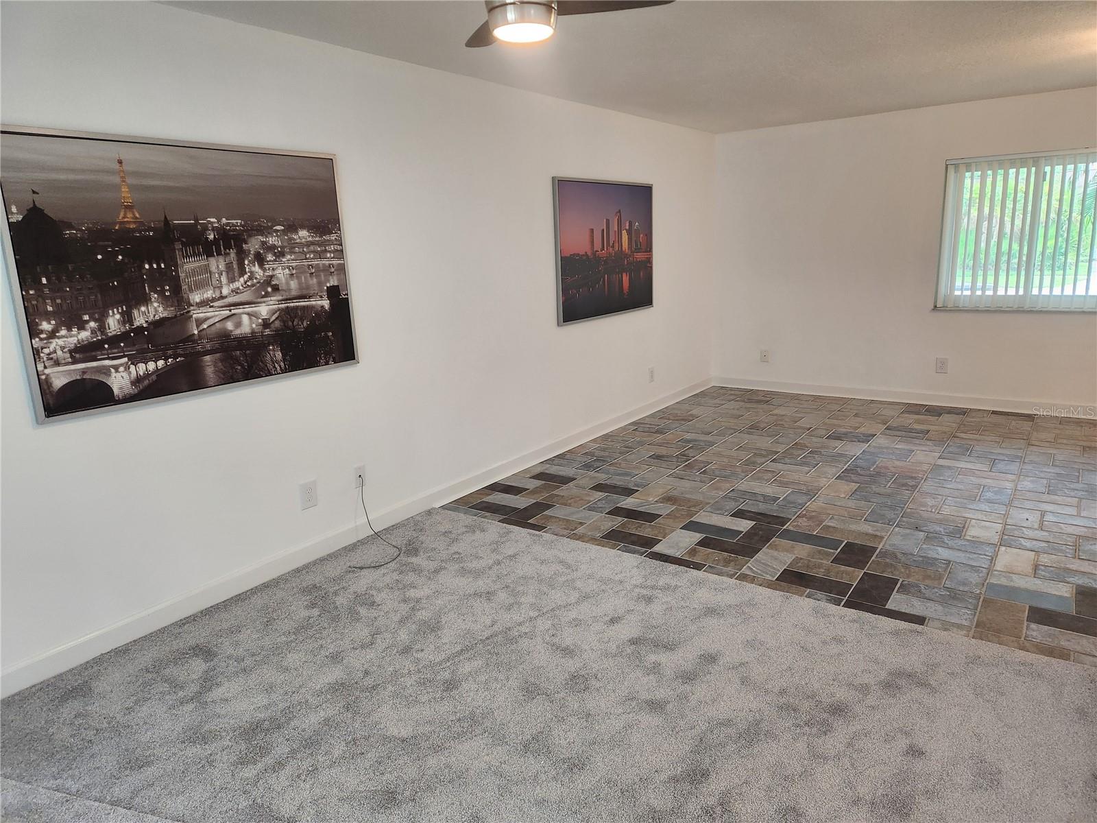 Alcove into the living room