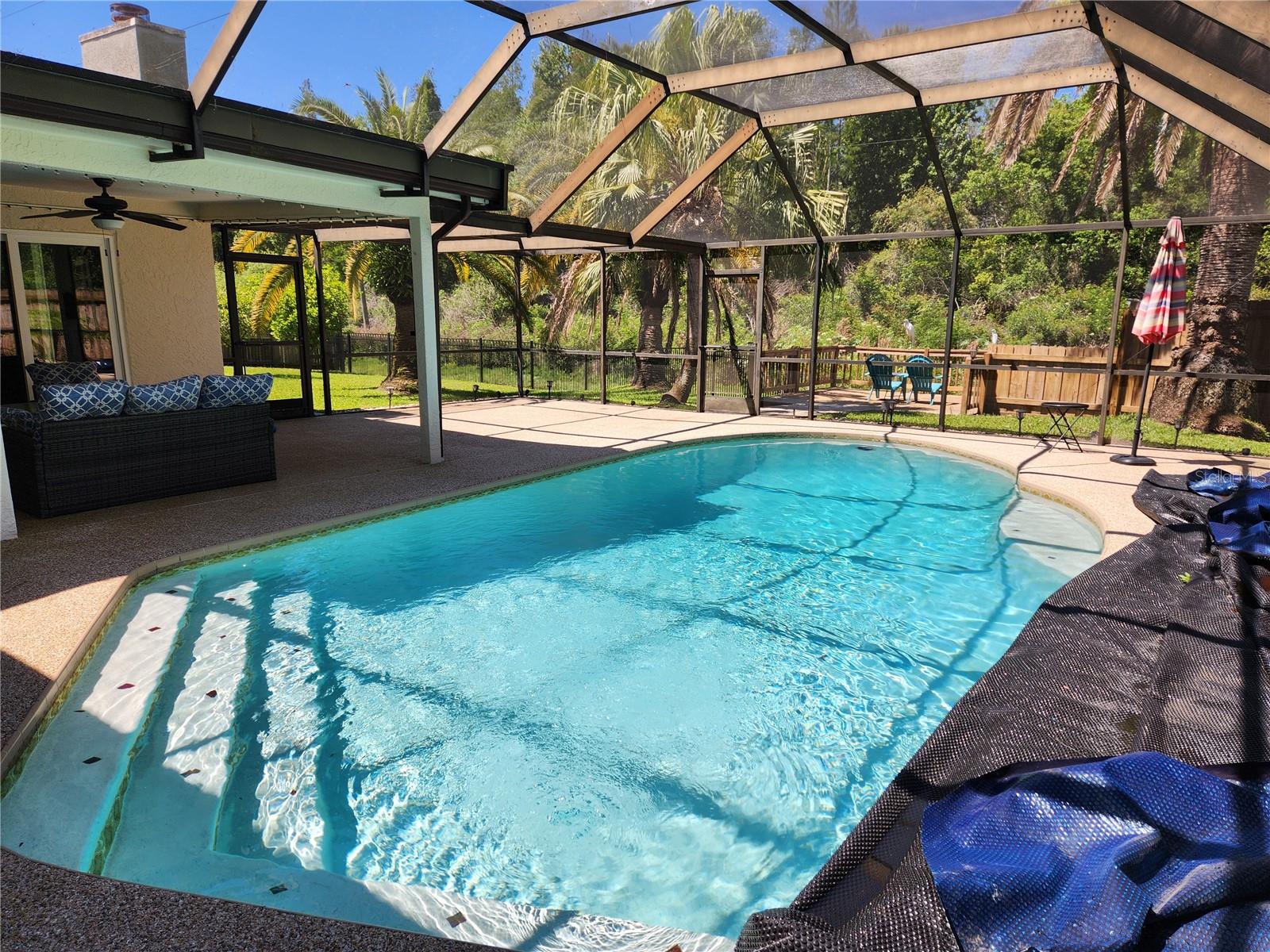 That pool looks inviting!