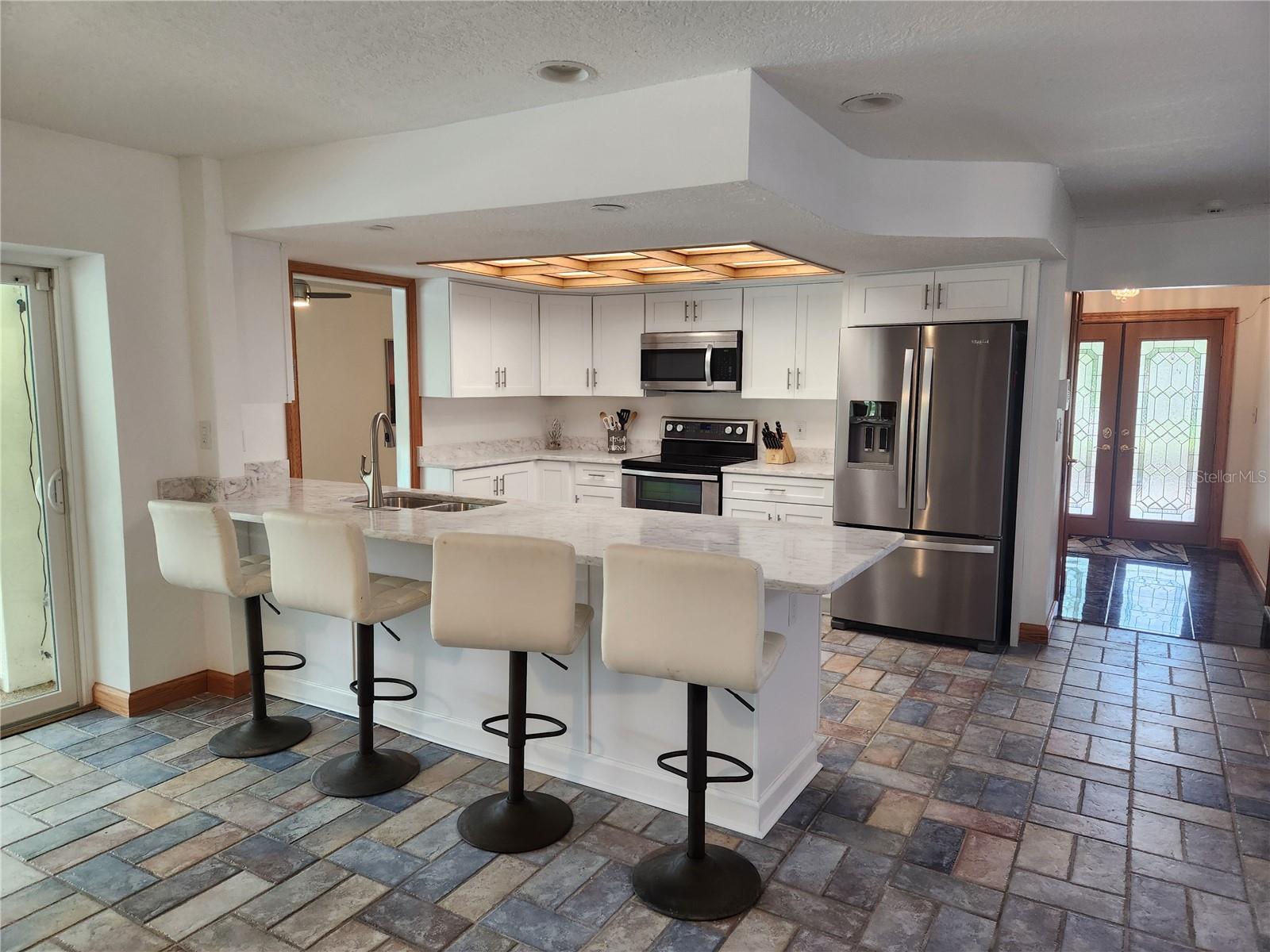 The new kitchen