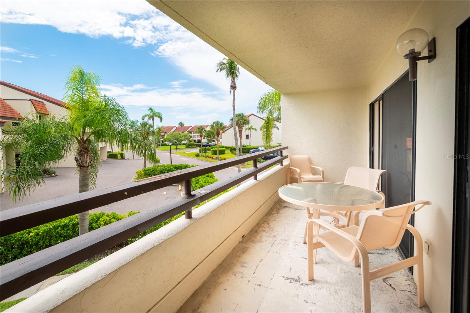 Private balcony