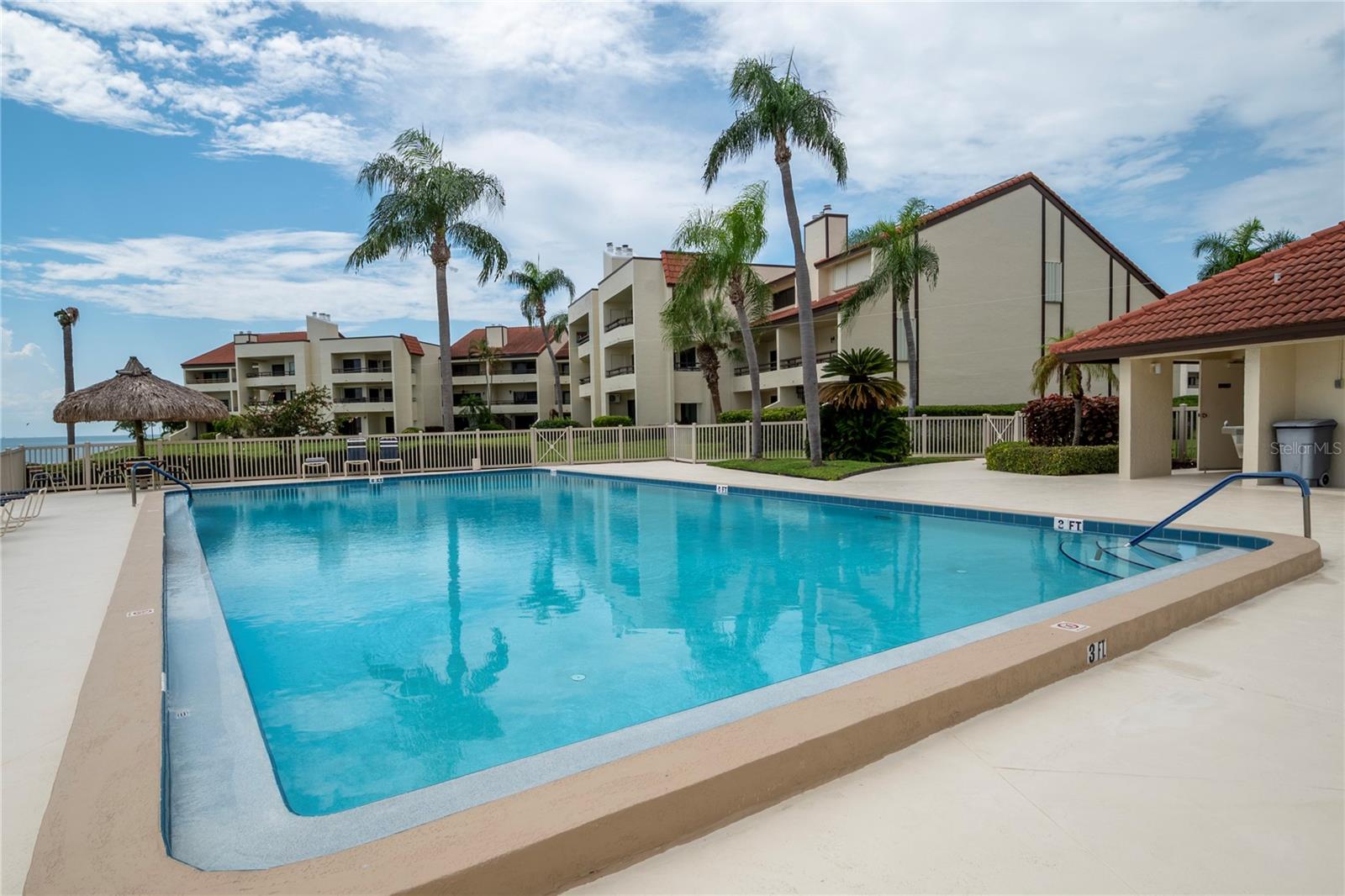 One of three pools