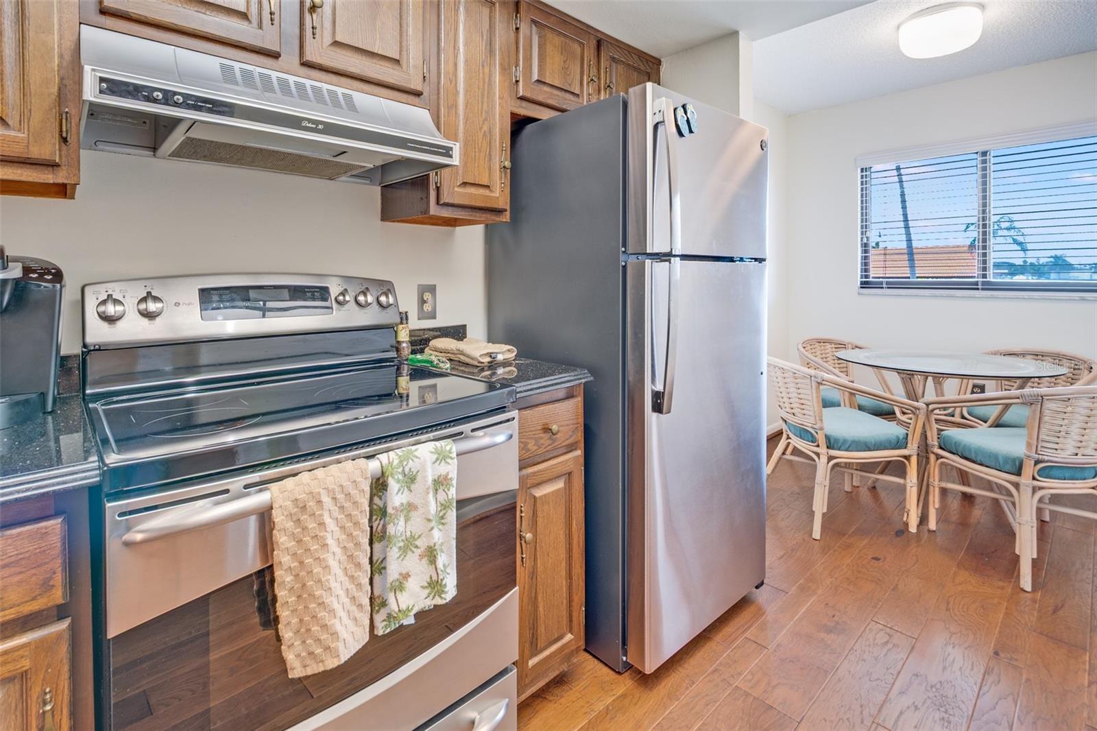 Kitchen with eating nook