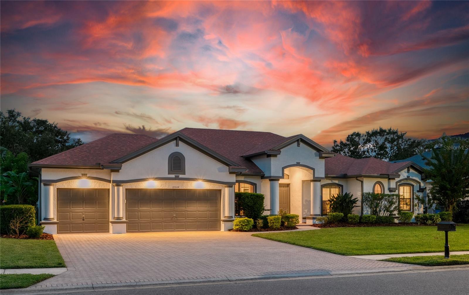 This home is in the 24 hour Guard Gated Eagles Community