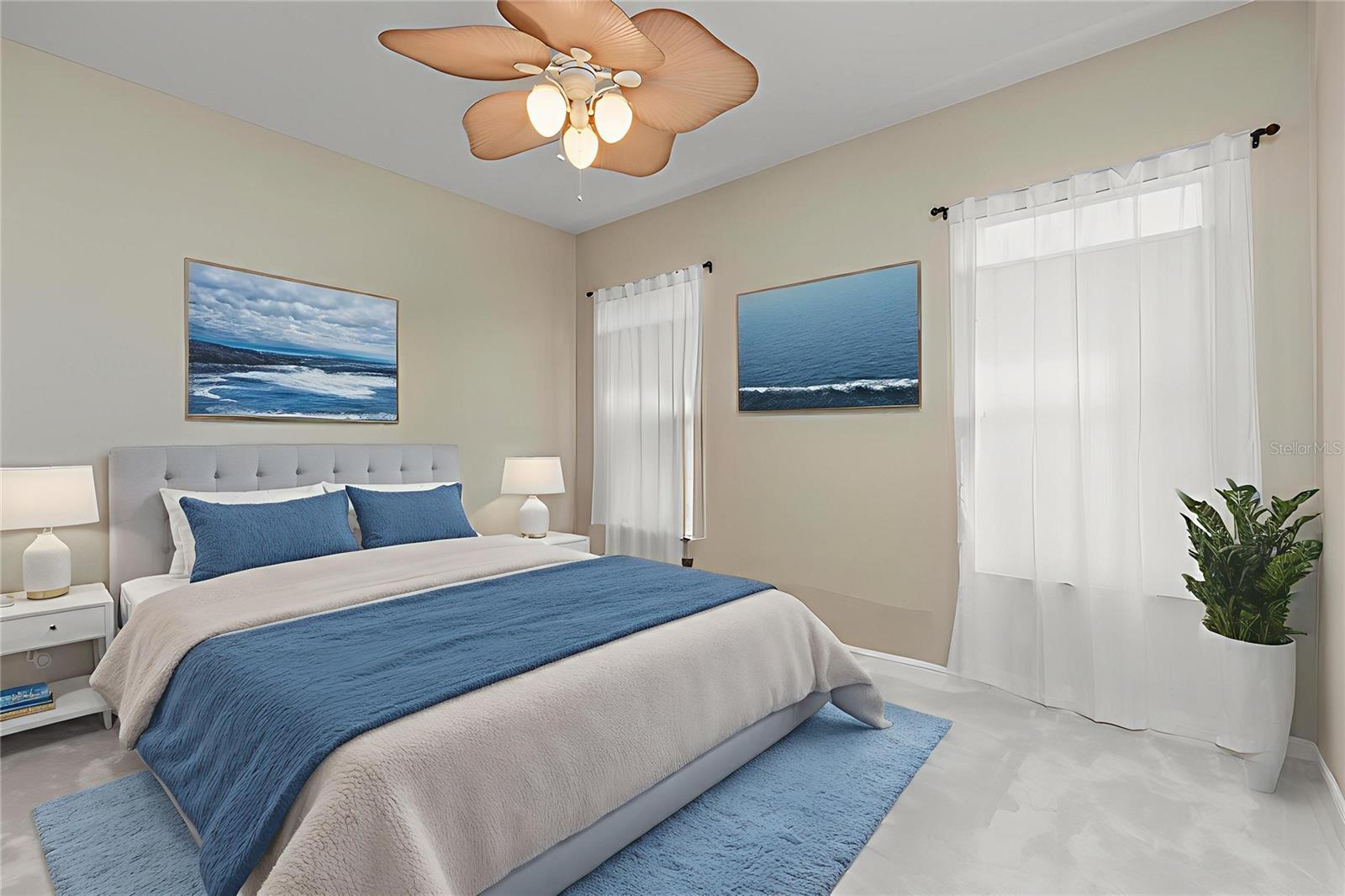 Bedroom 4 is located at the rear of the home