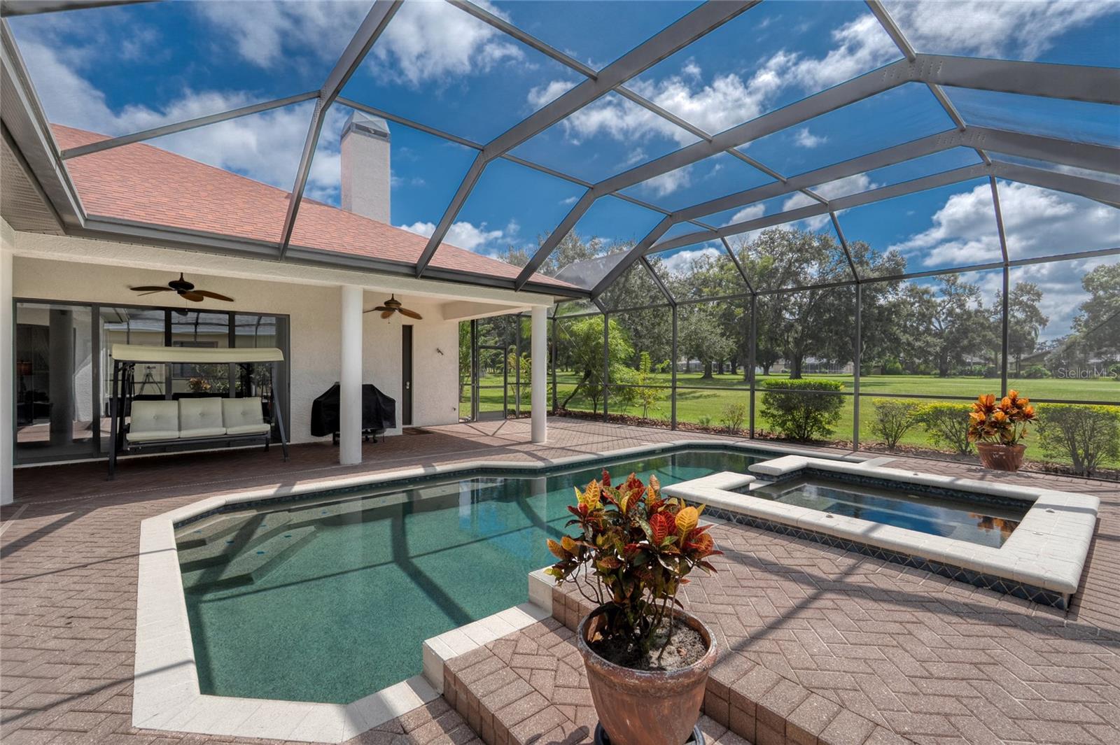Pool area