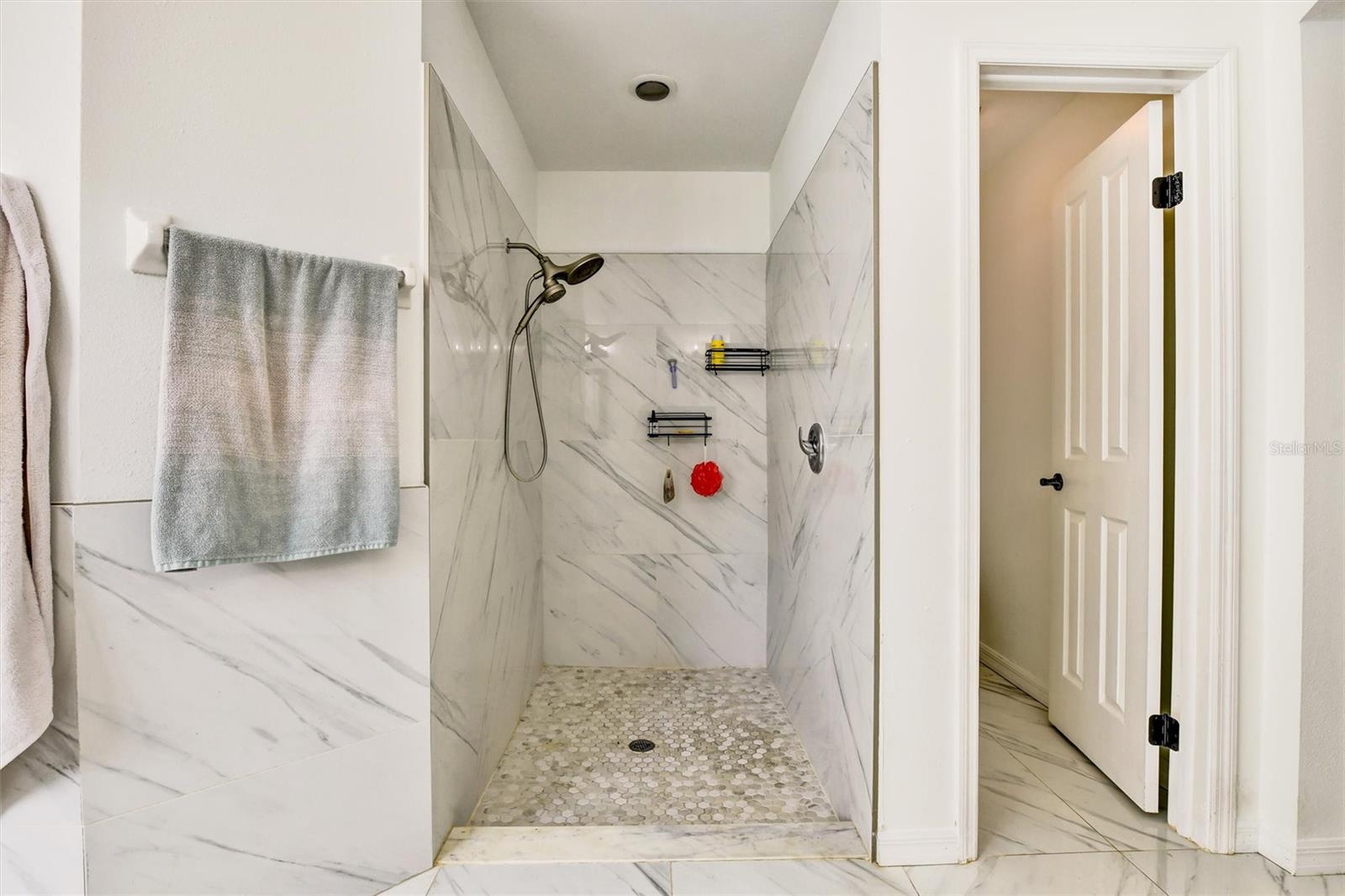 walk in shower