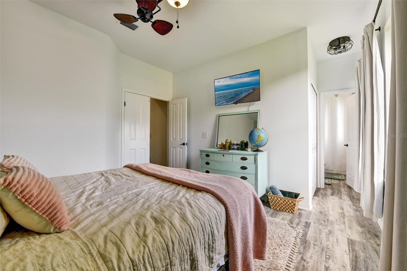 Bedroom #2 has an attached bathroom