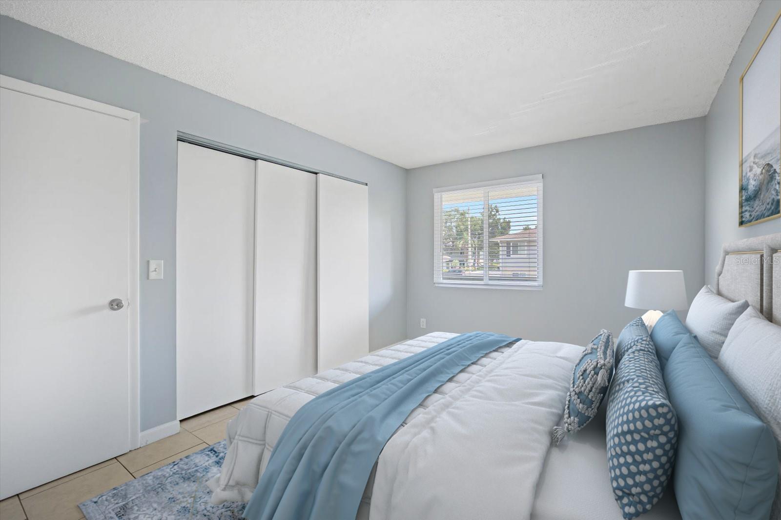 Staged Bedroom