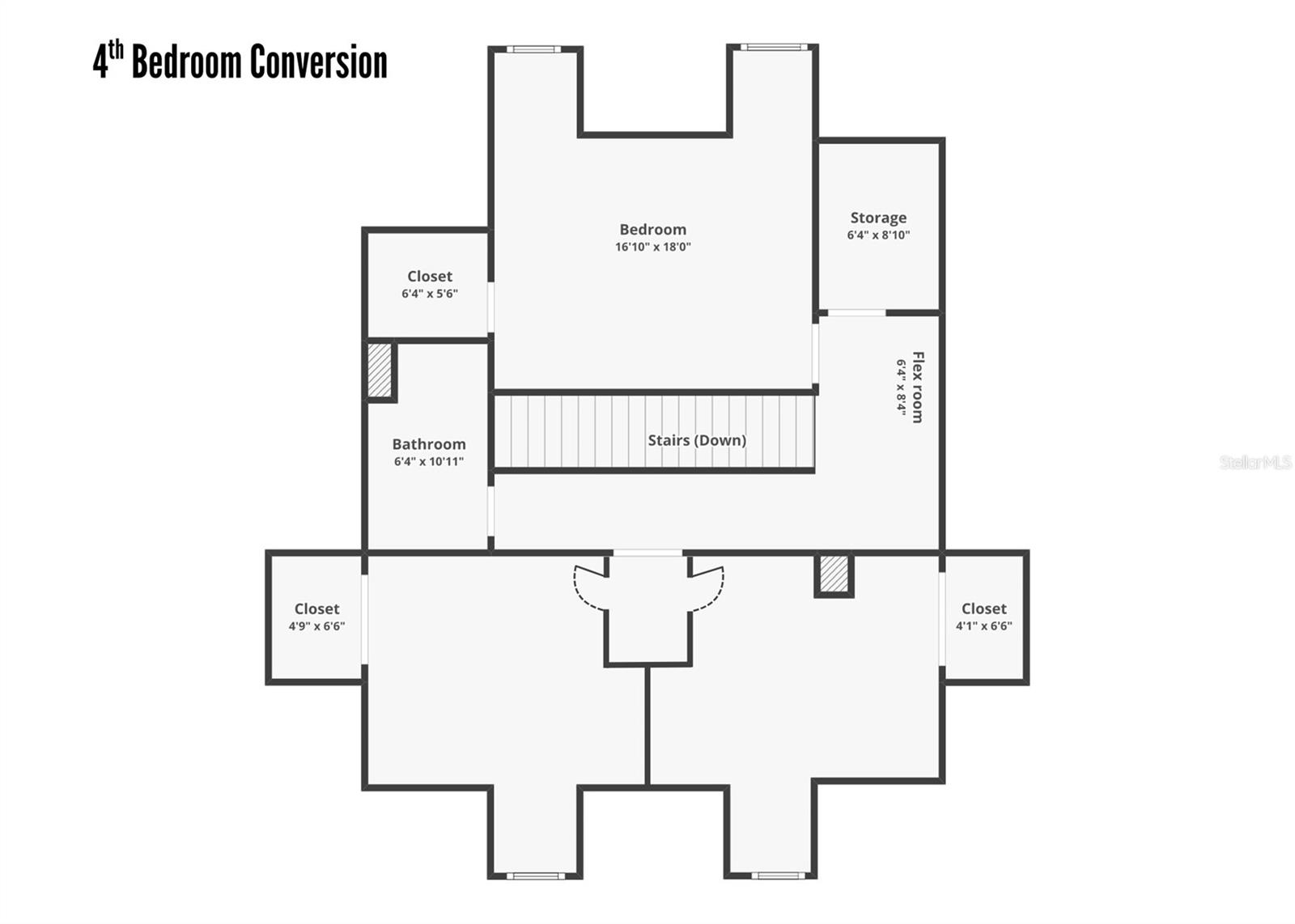 Easy way to create a 4th Bedroom! Seller will accommodate the buyer if a 4th Bedroom is desired