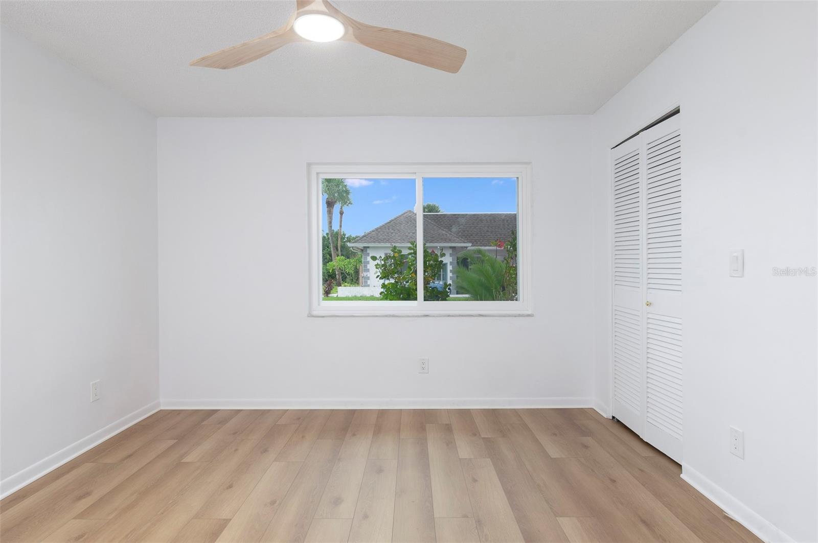 2nd Bedroom in the front of the home