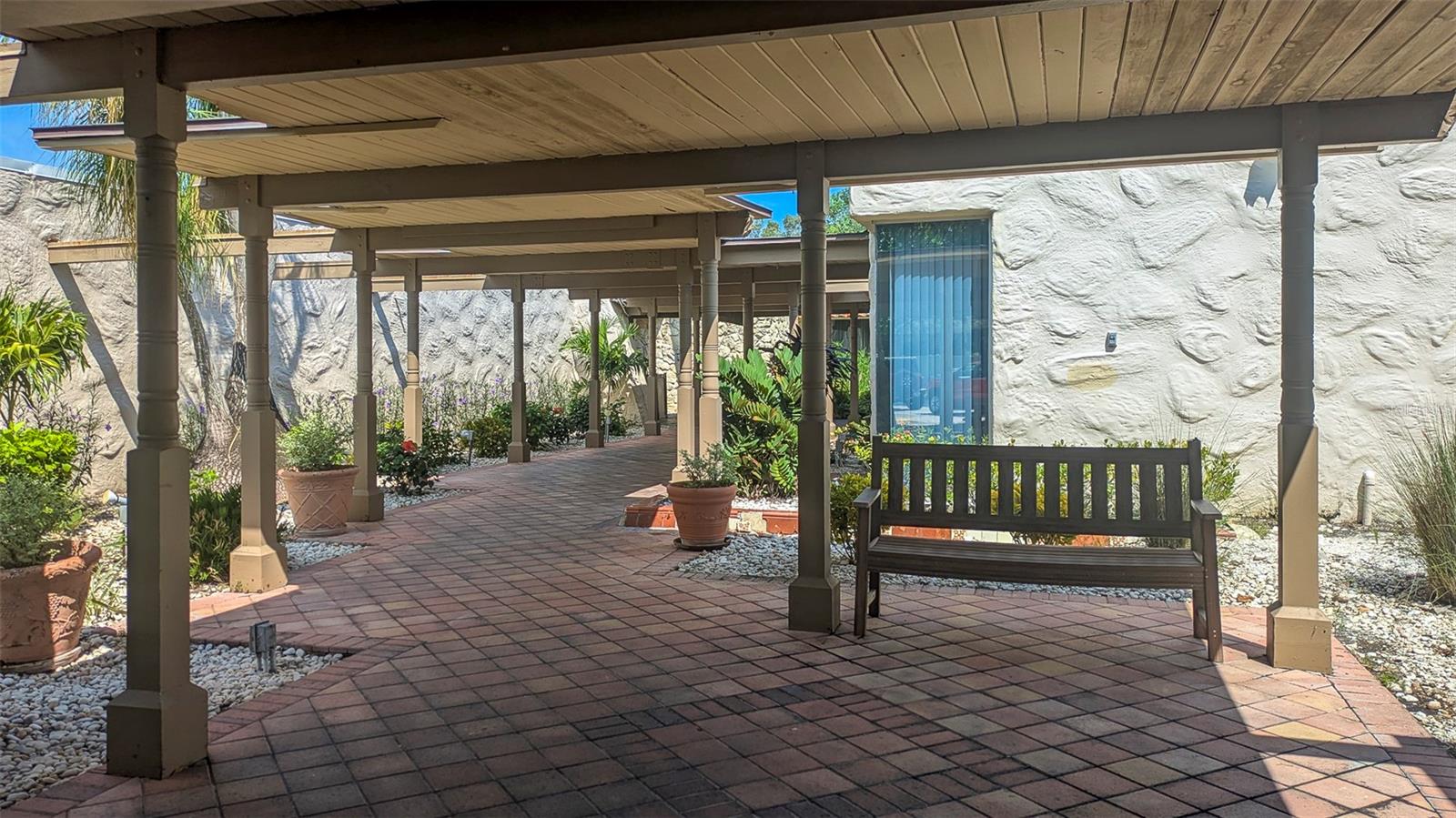 Outside of the Country Club, all walking distance from the this Villa