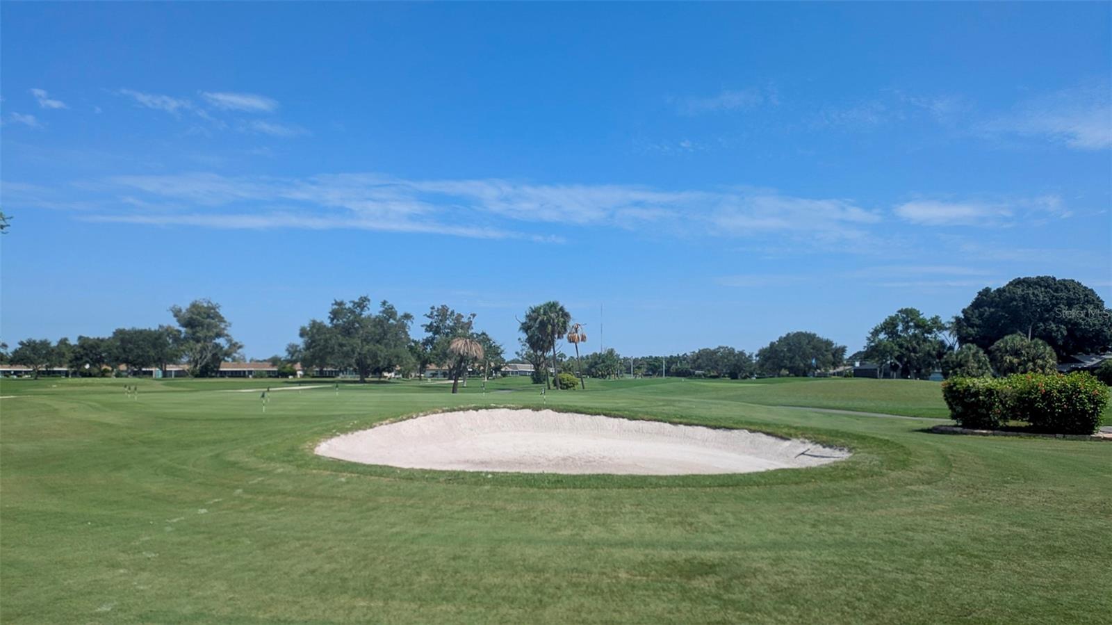 One of the many golf course "holes"
