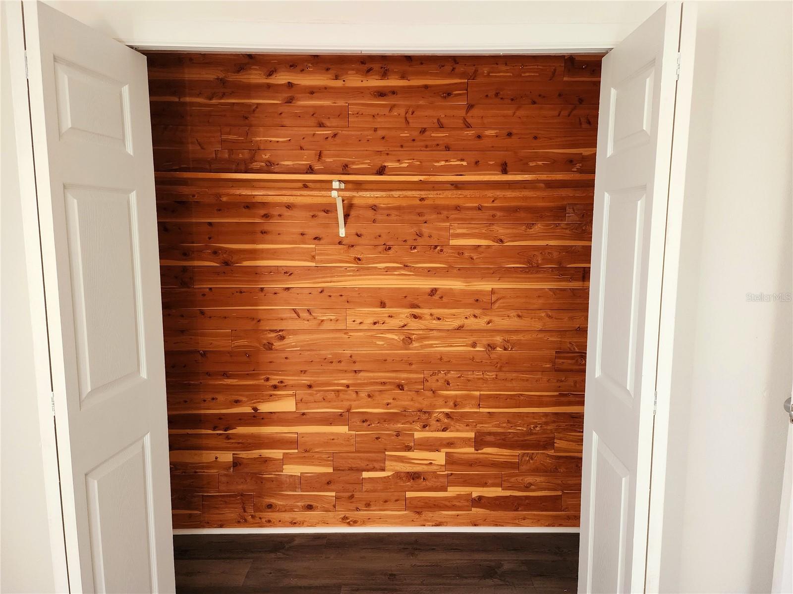 Bedroom 2 Cedar Closet