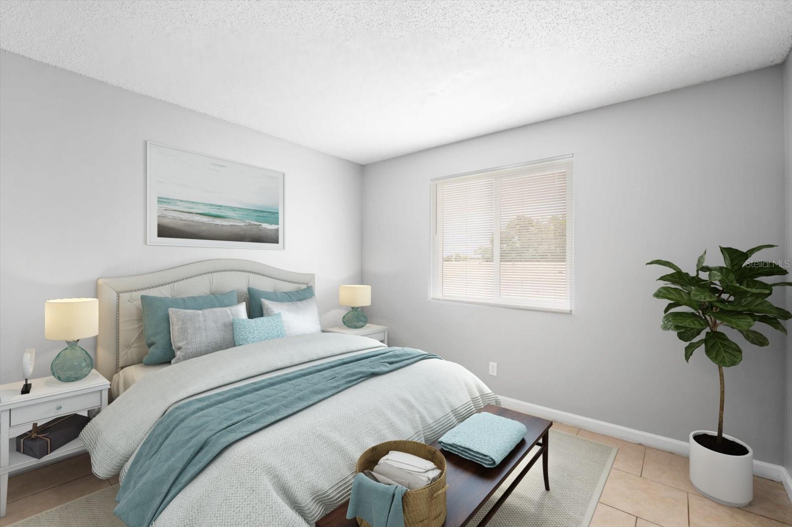 Staged Bedroom