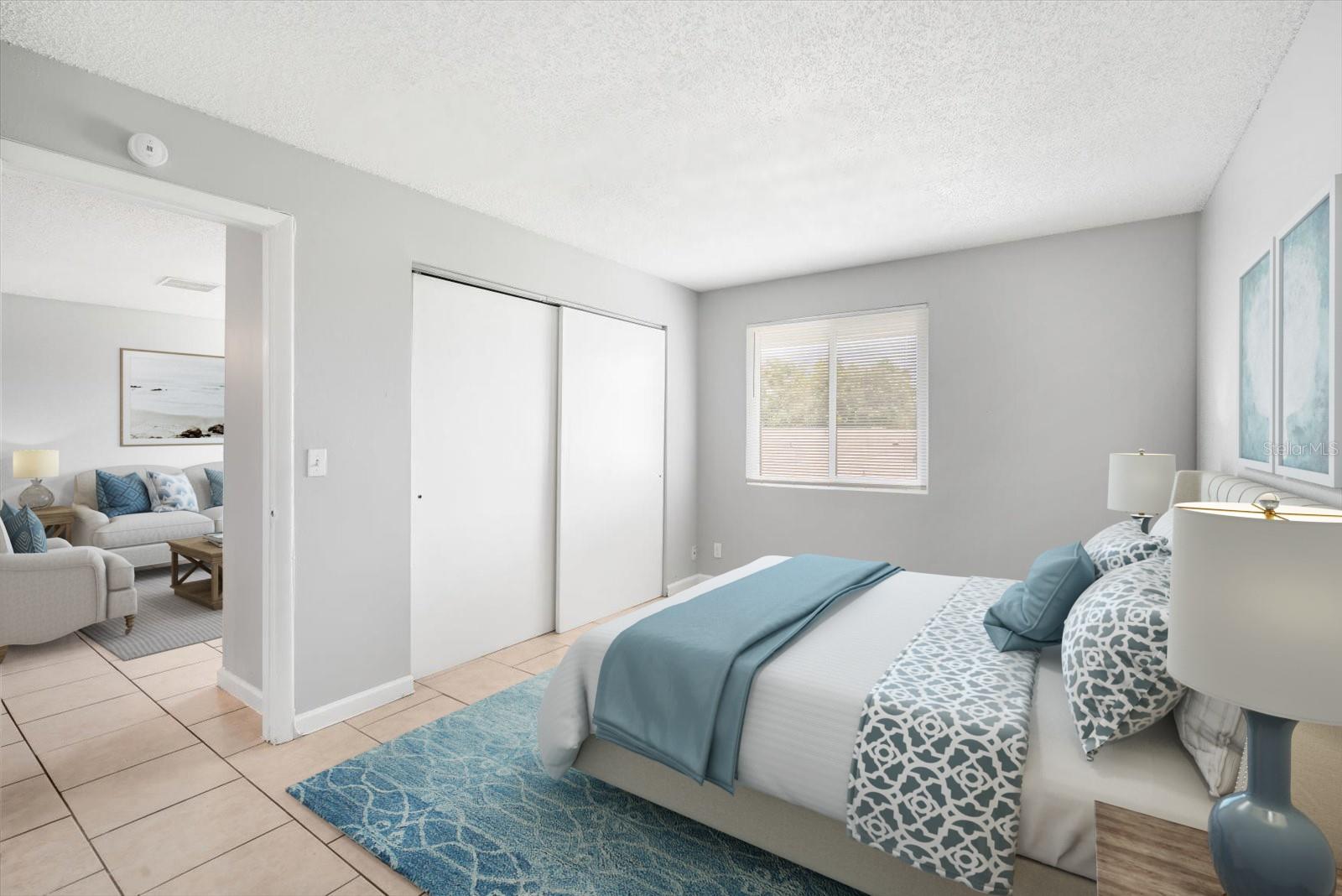Staged Bedroom