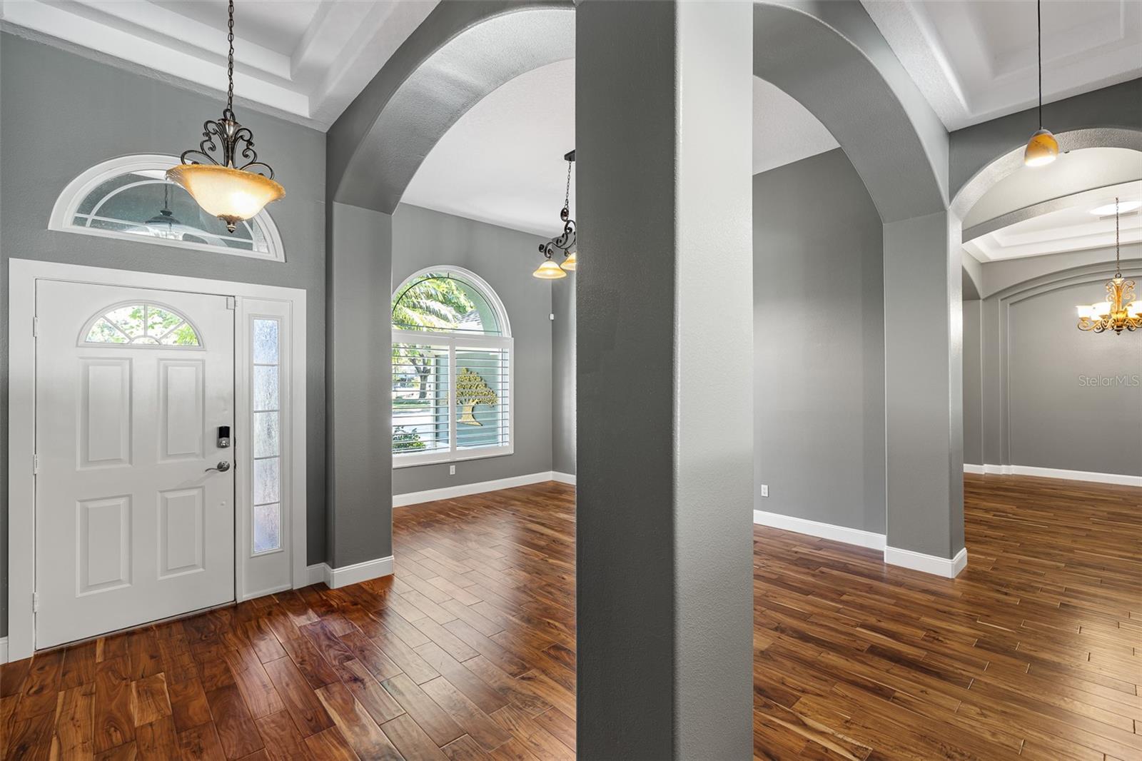 Entry & Living Room