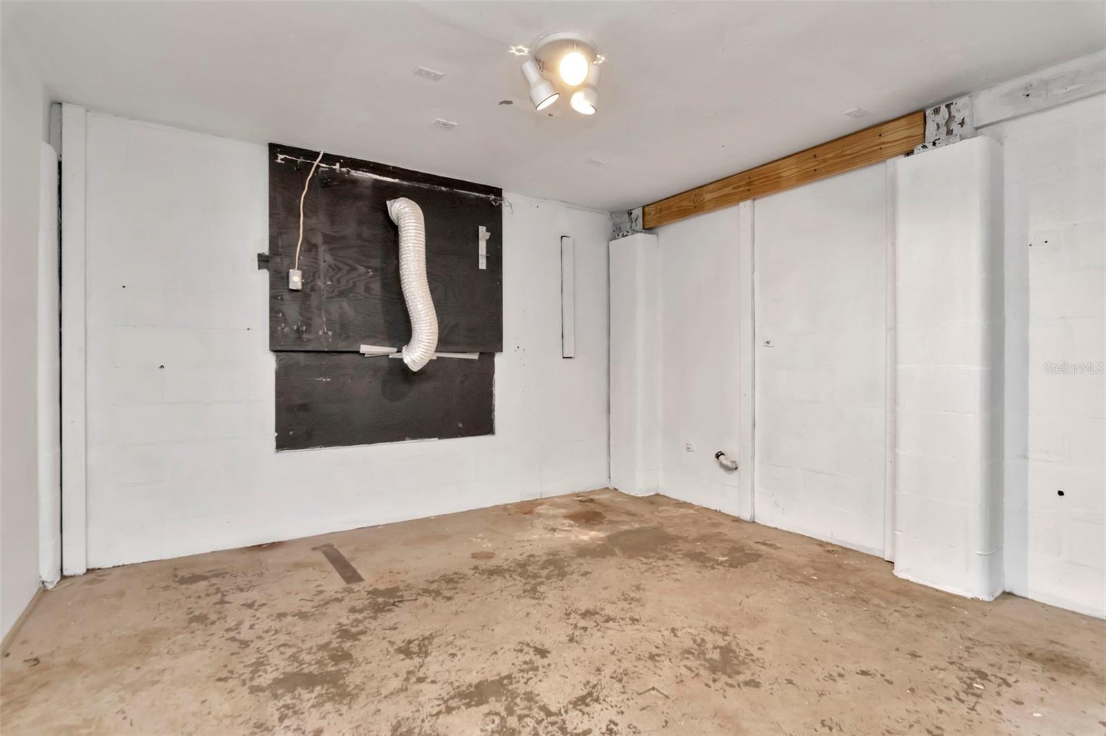 1st Room - previously a darkroom for film development