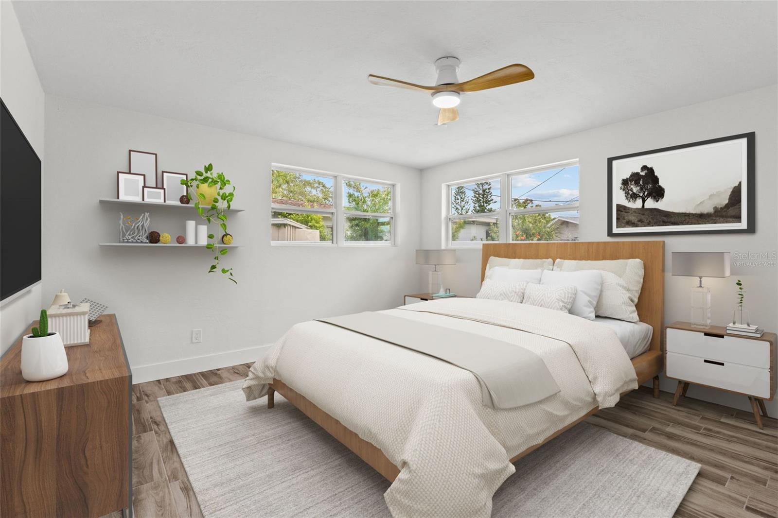 Virtually Staged-Bedroom