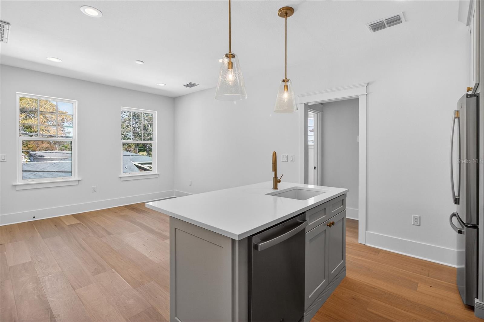 ADU Kitchen & Living Room