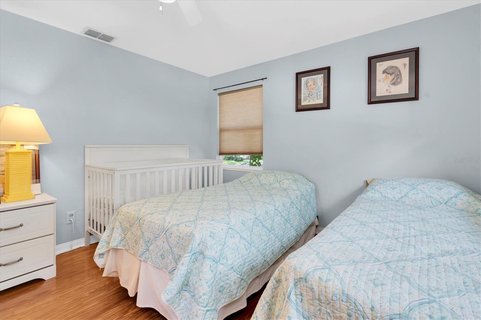 Upstairs Bedroom #4 - Hardwood floors