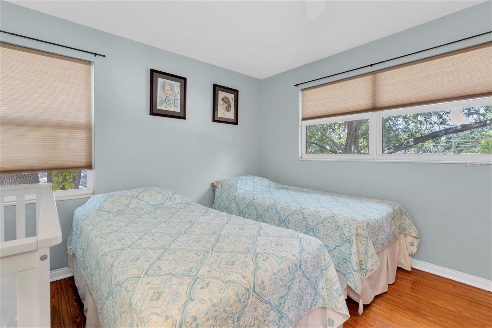 Upstairs Bedroom #4 - Hardwood floors