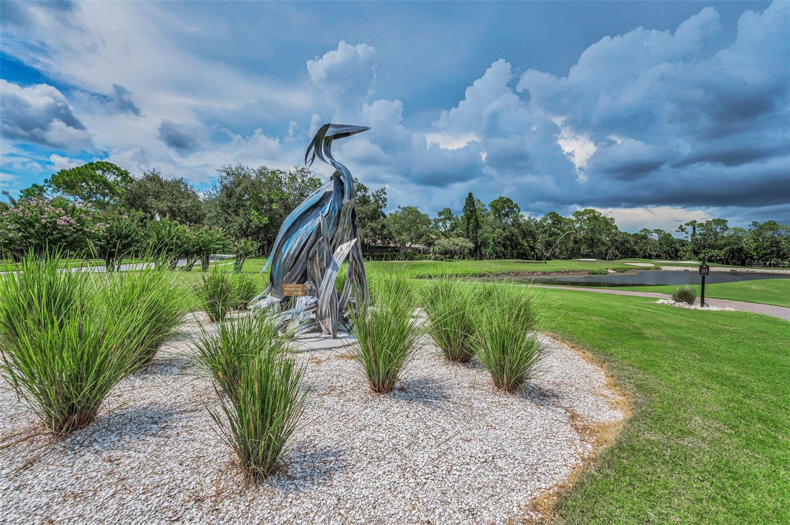 Iconic Sculpture at Hole #10