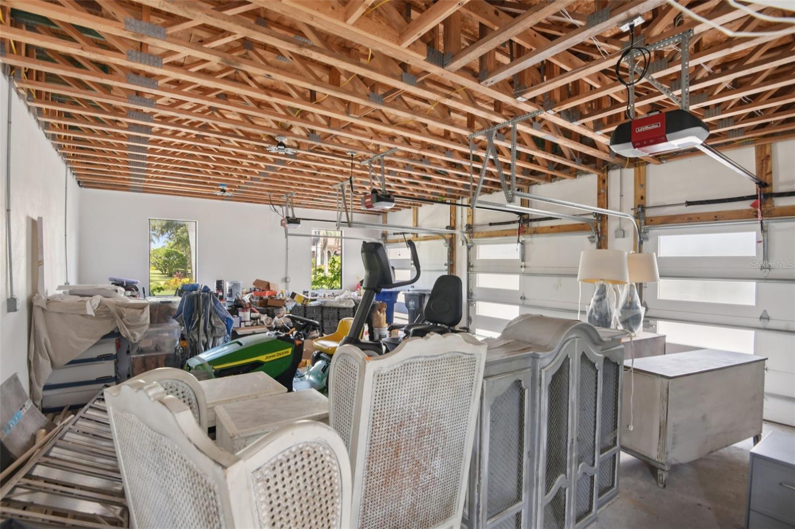 3 car garage