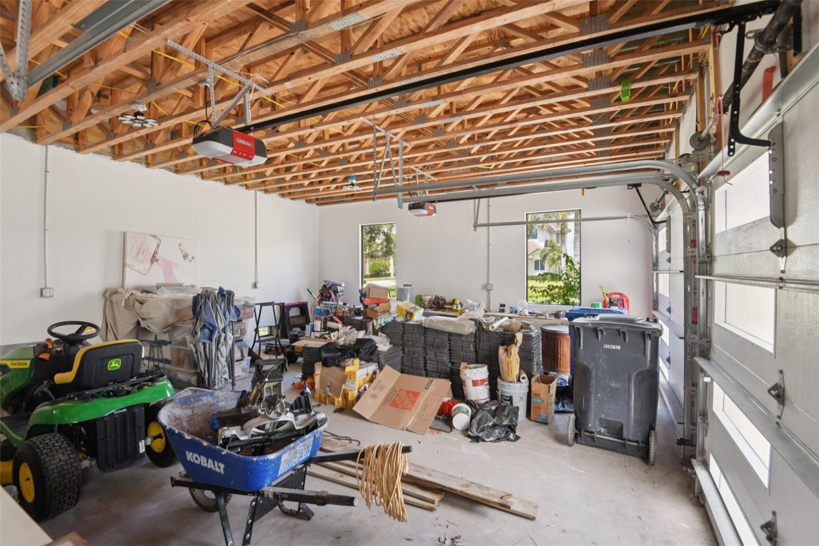 3 car garage