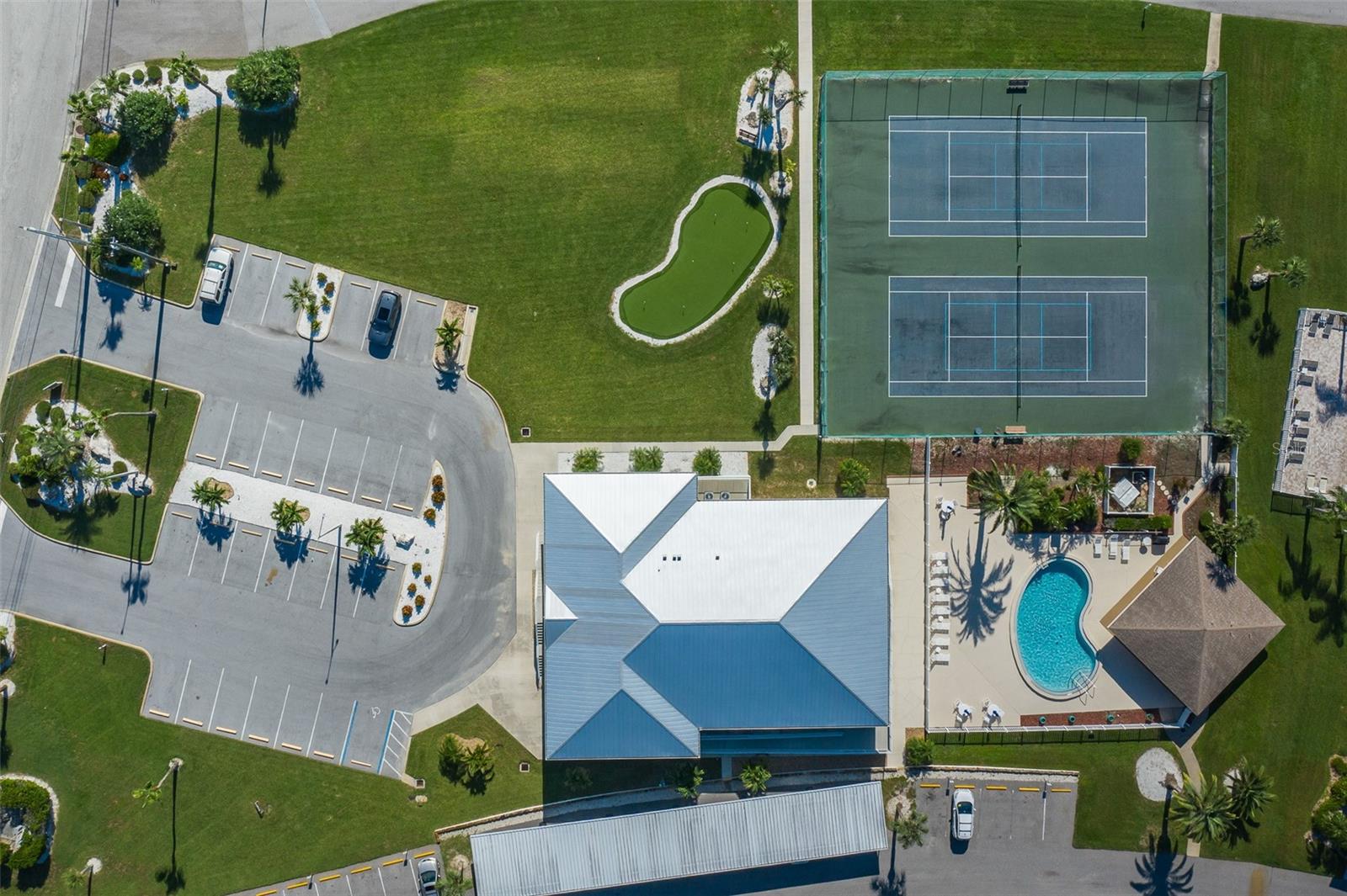 Pool, Tennis Courts, and Community Center