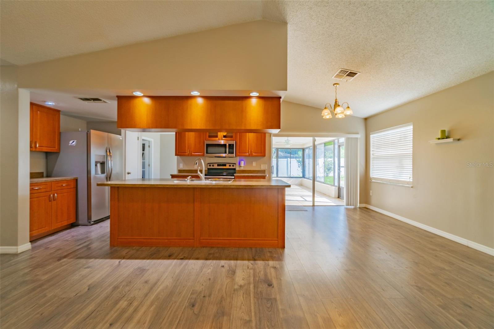 Kitchen with dining area