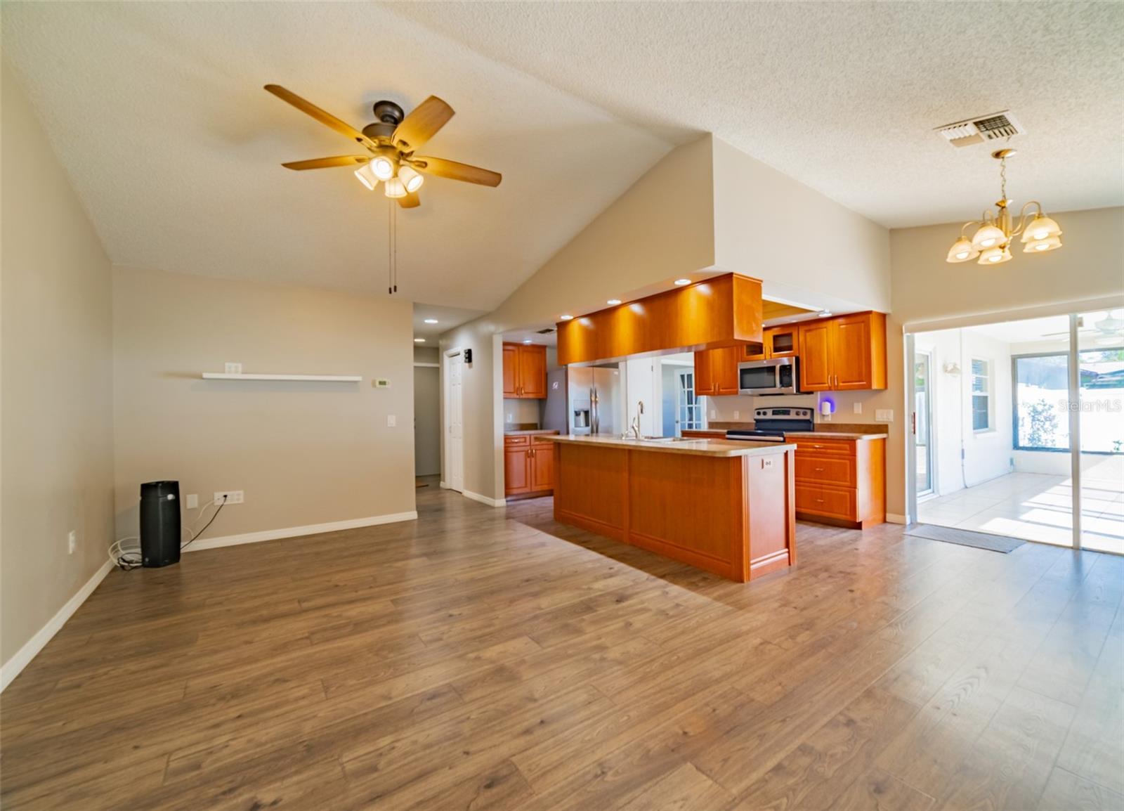 Kitchen & Family Room