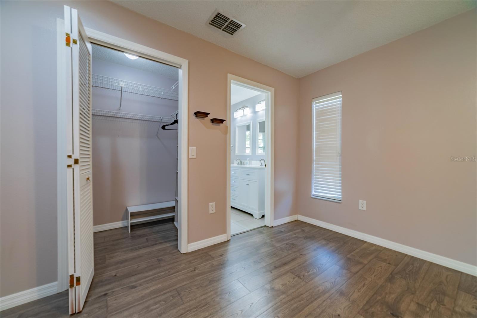 Master Bedroom with large Closet and Private Bath