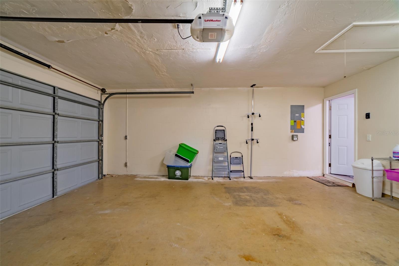 Two Car Garage with room for storage