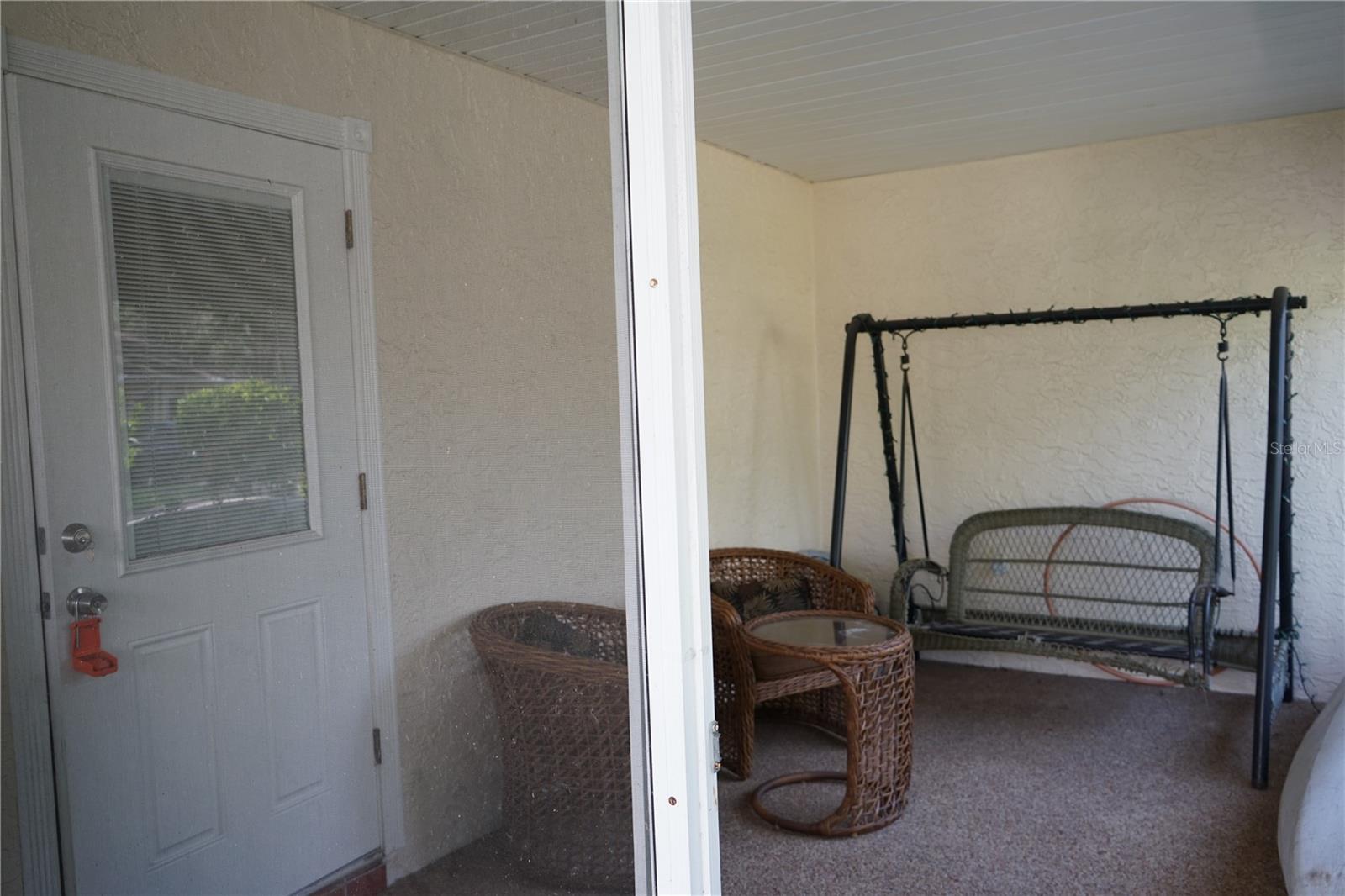 screened front porch