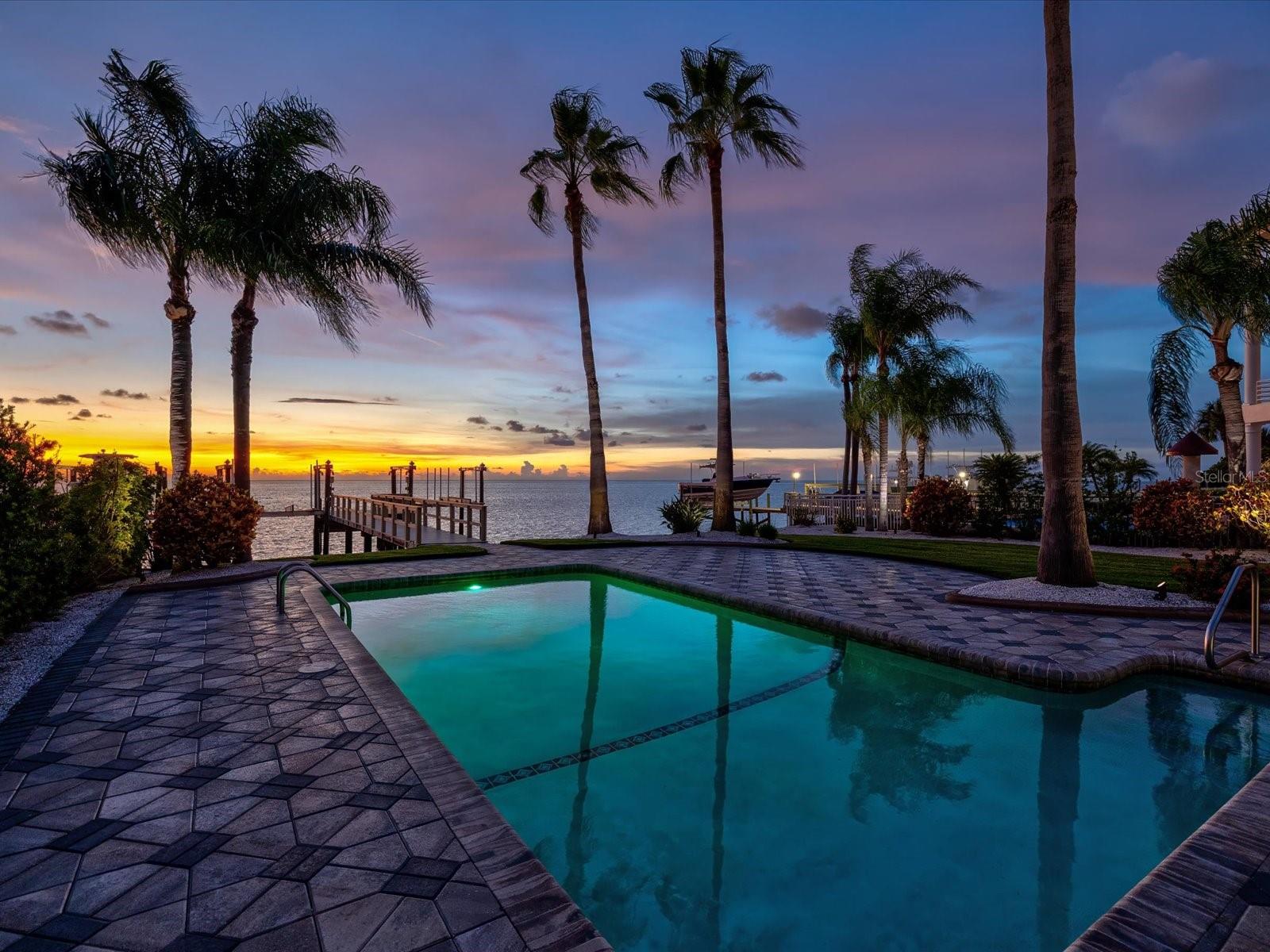 Incredible view from pool