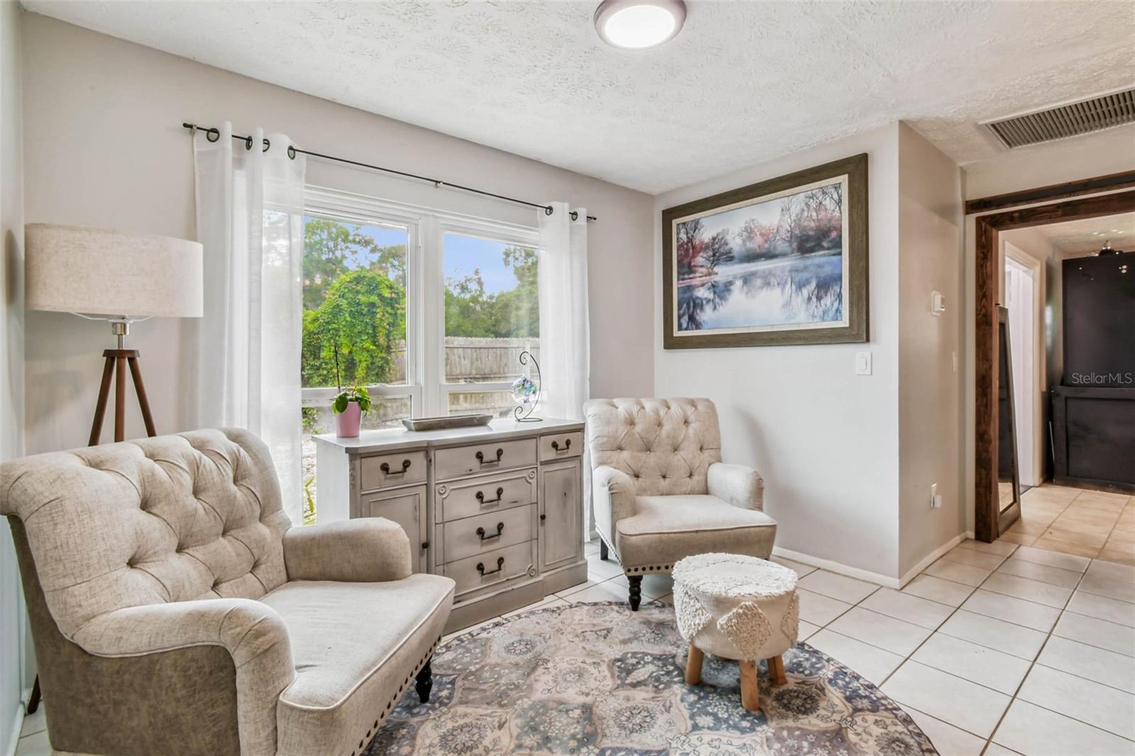 These oversized windows are nearly floor-to-ceiling, which is so rare to see these days.