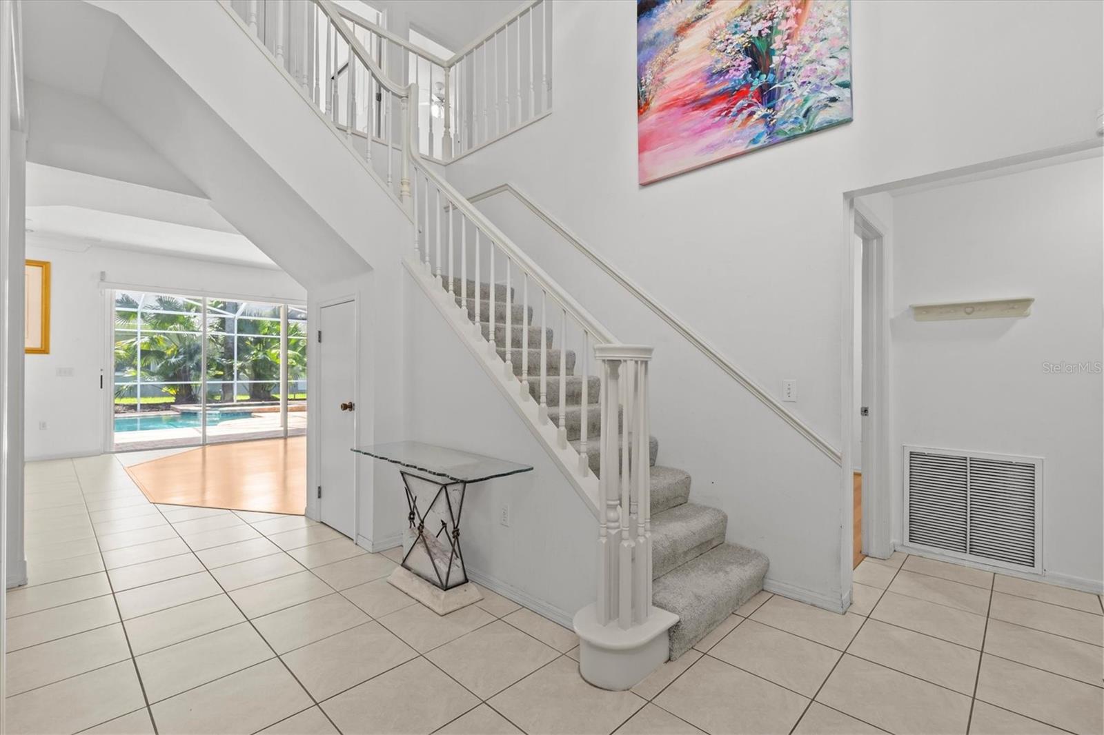 Large foyer