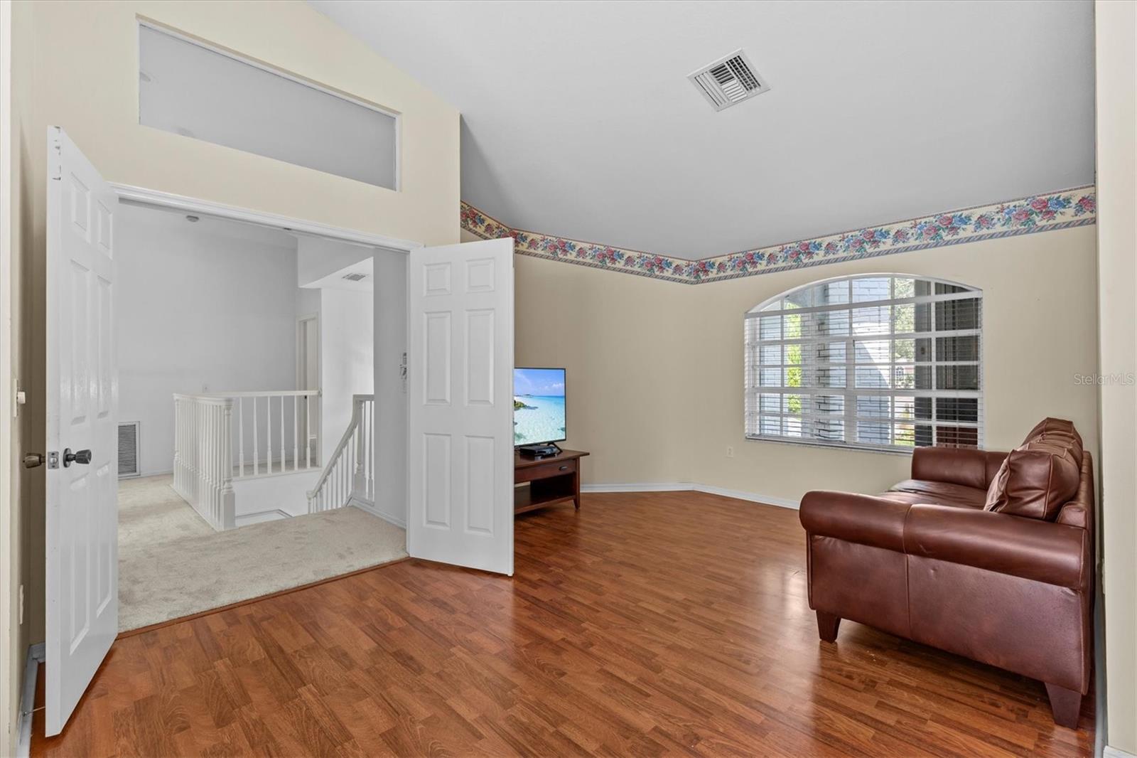 Entrance to Primary BR with sitting area and ensuite bath