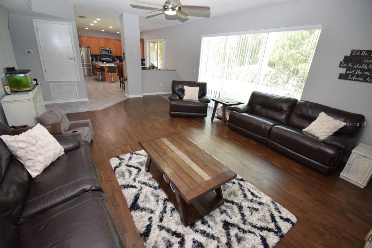 Family room of Kitchen