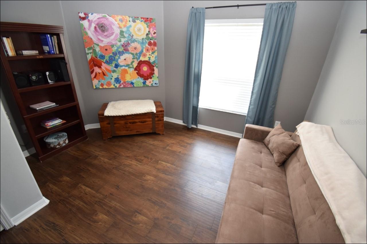 Sitting, relaxing, reading, private office sanctuary off Master Bedroom