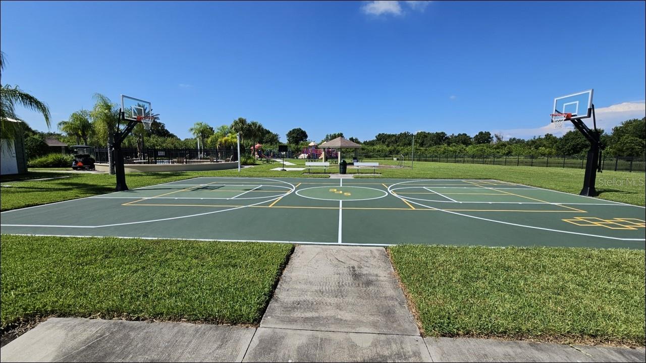 Community basketball court - join the club