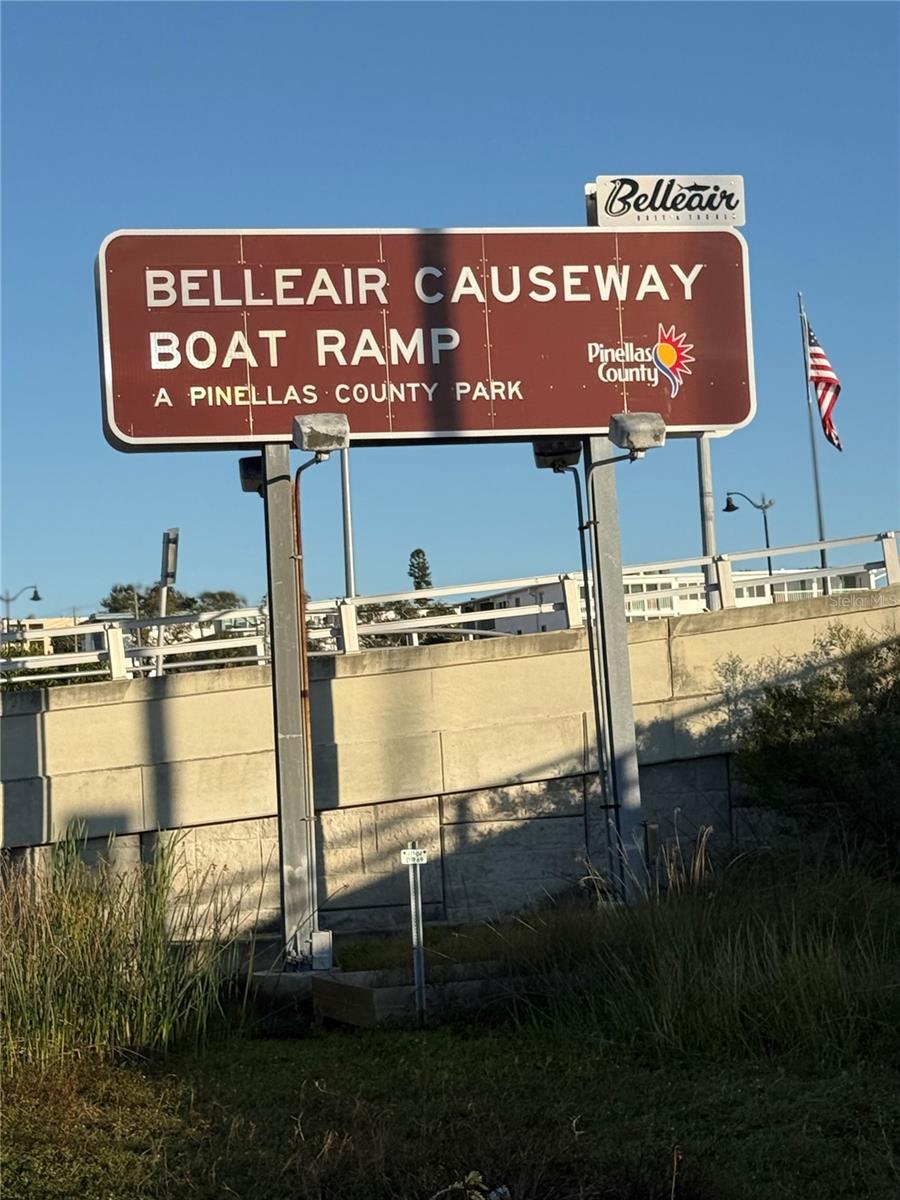 Trailer your boat to the Bellaire Beach boat ramp