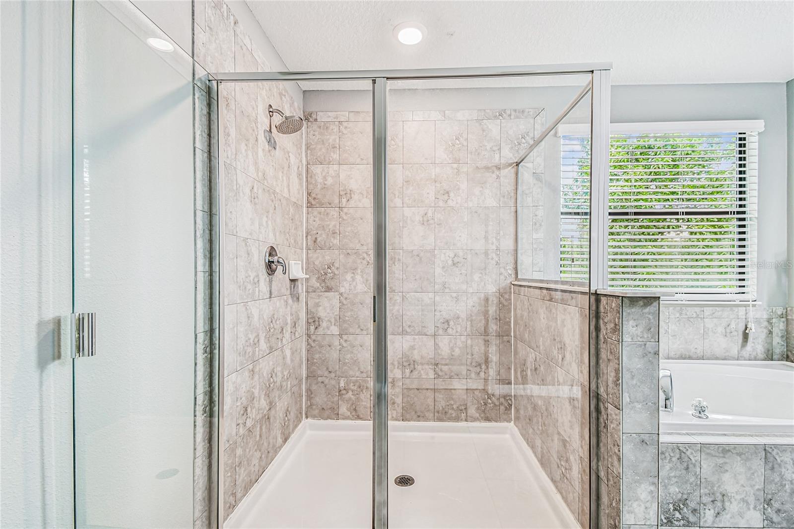 Walk in shower
