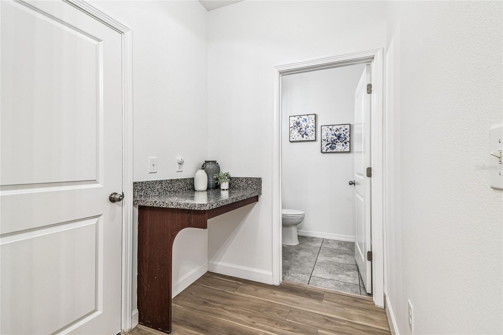 Mud room/ mail drop zone
